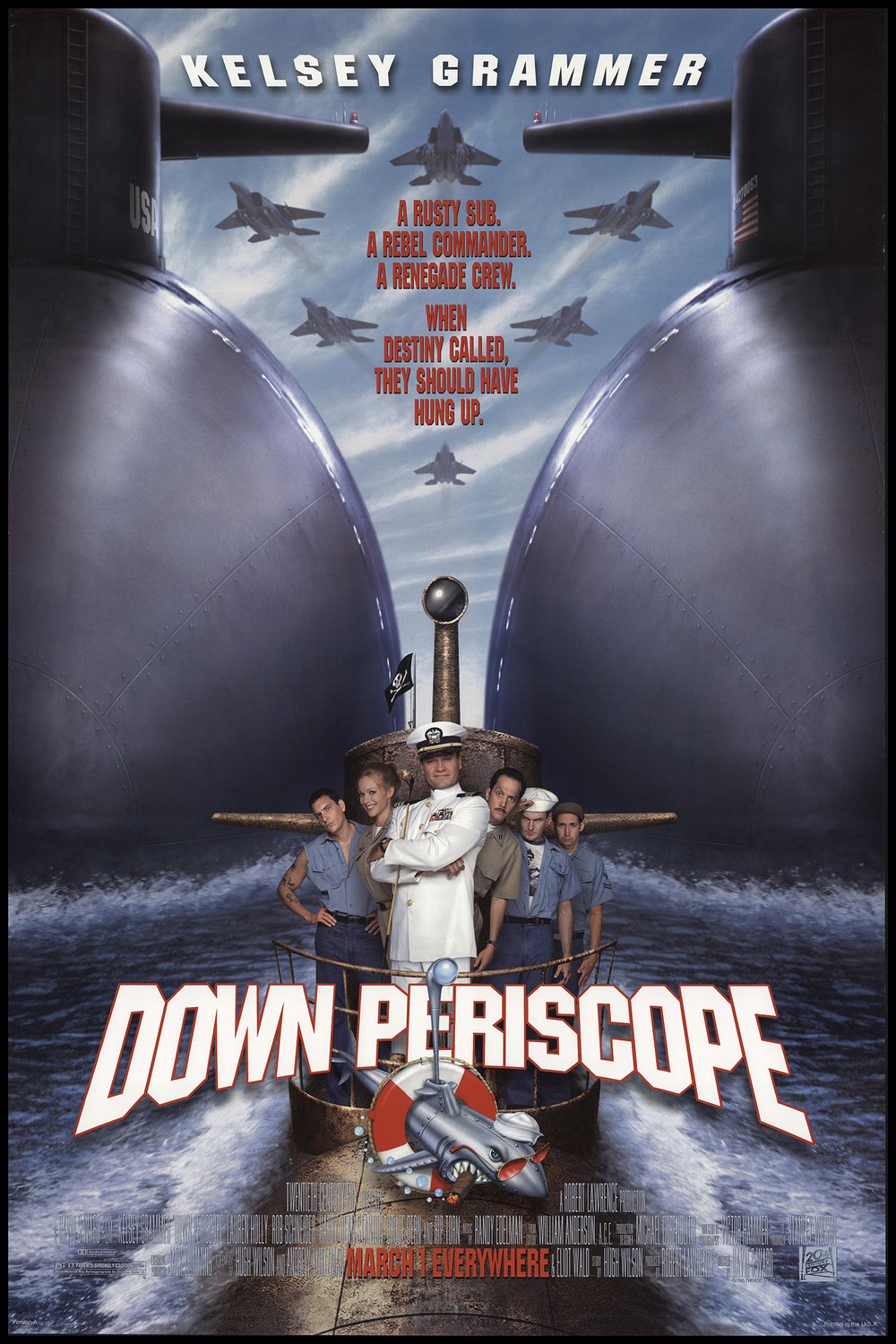 L'affiche du film Down Periscope