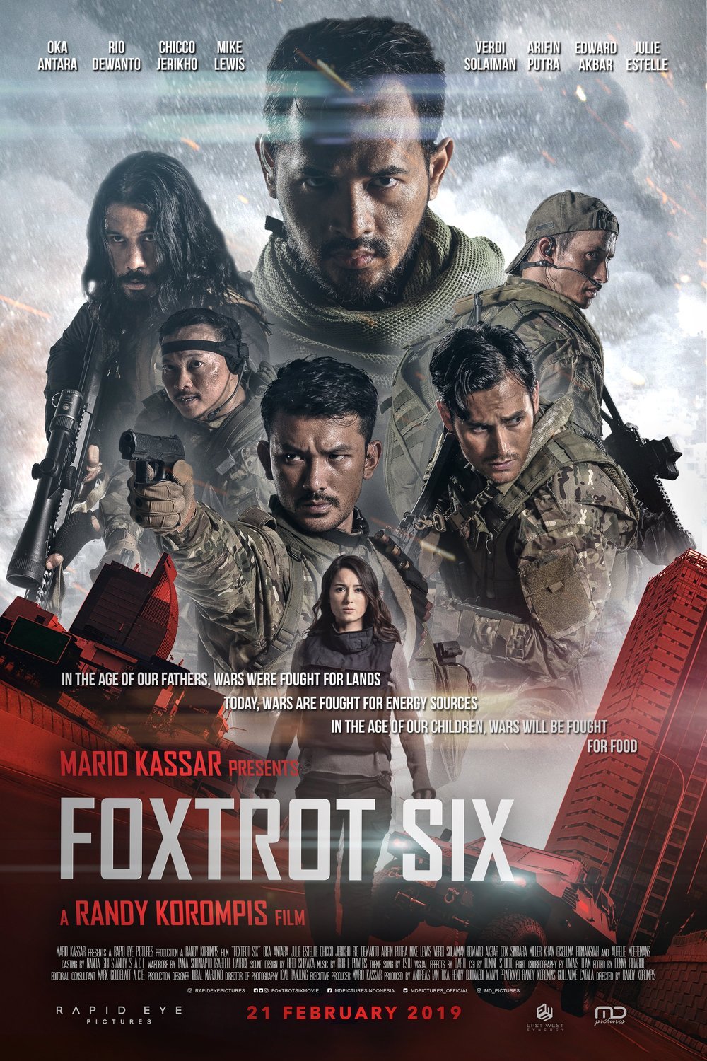 L'affiche du film Foxtrot Six