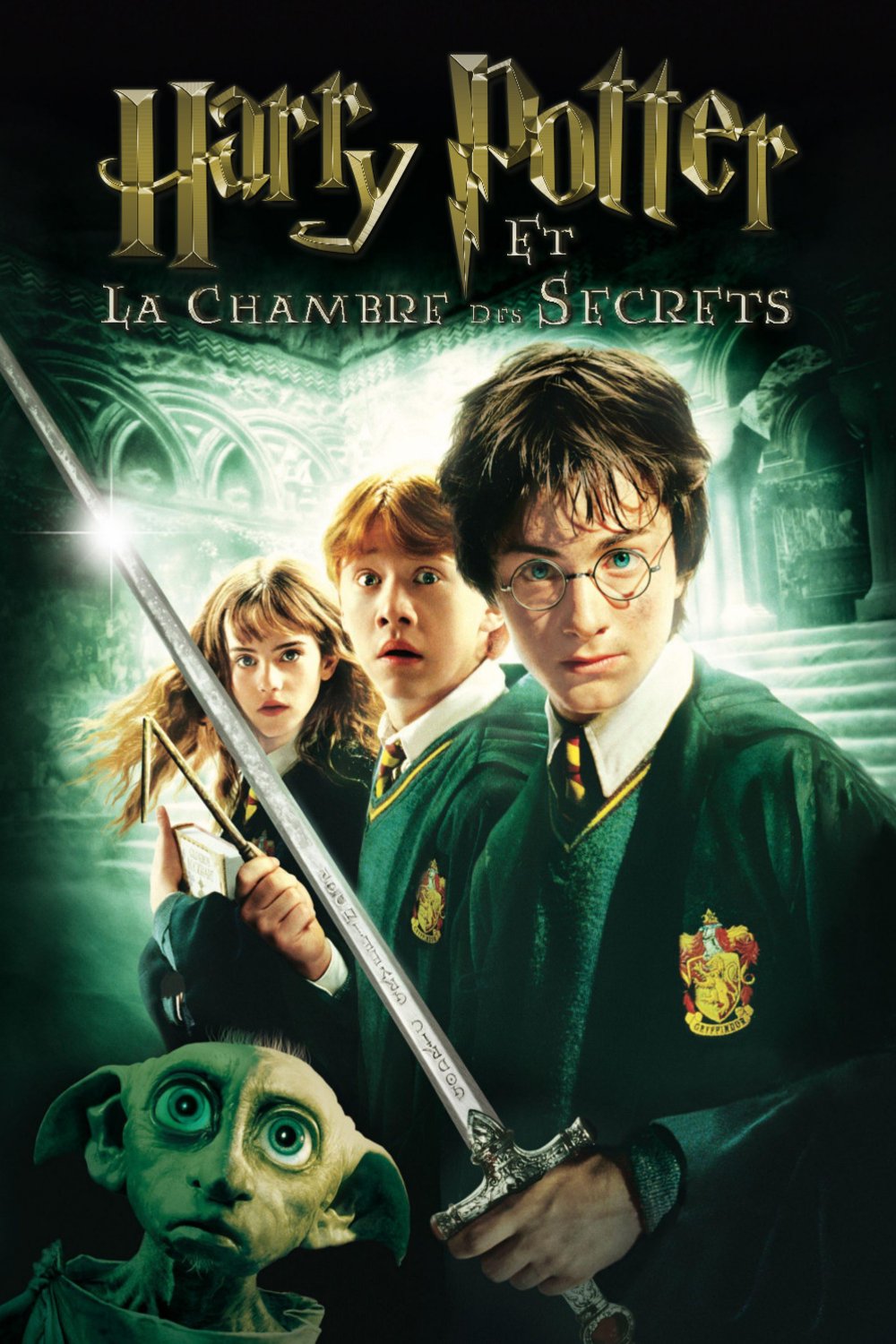 L'affiche du film Harry Potter et la Chambre des Secrets