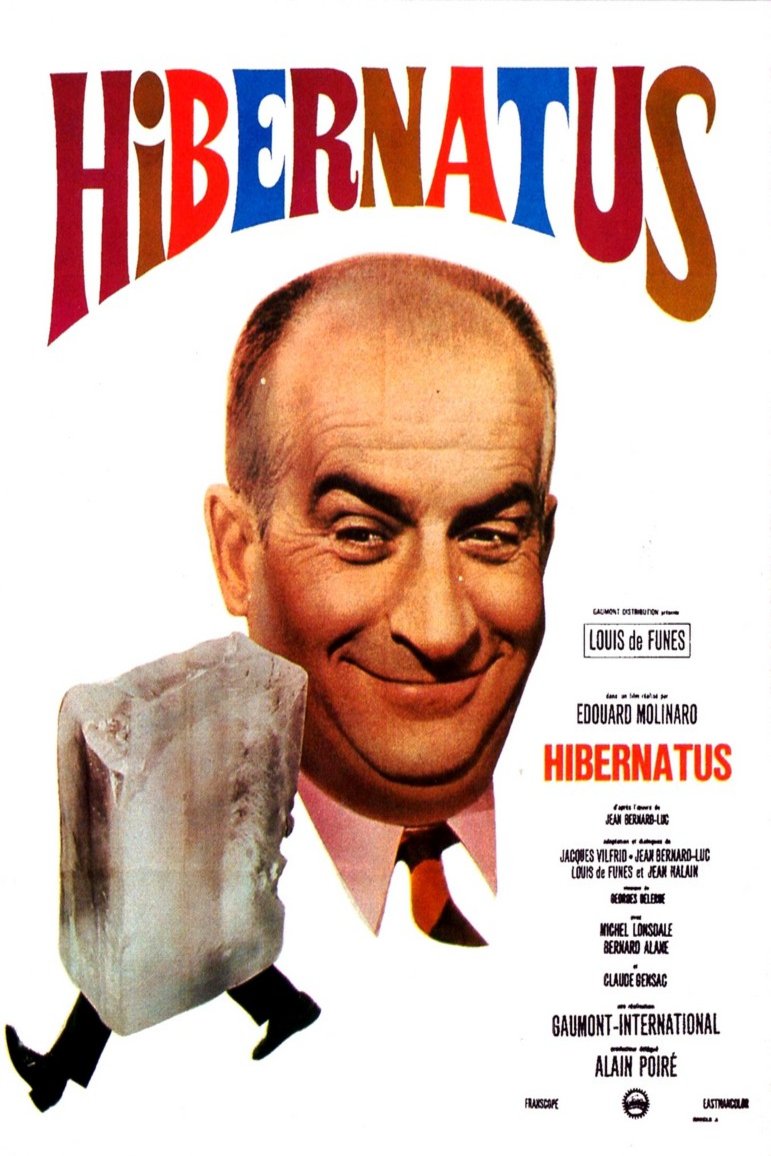 L'affiche du film Hibernatus