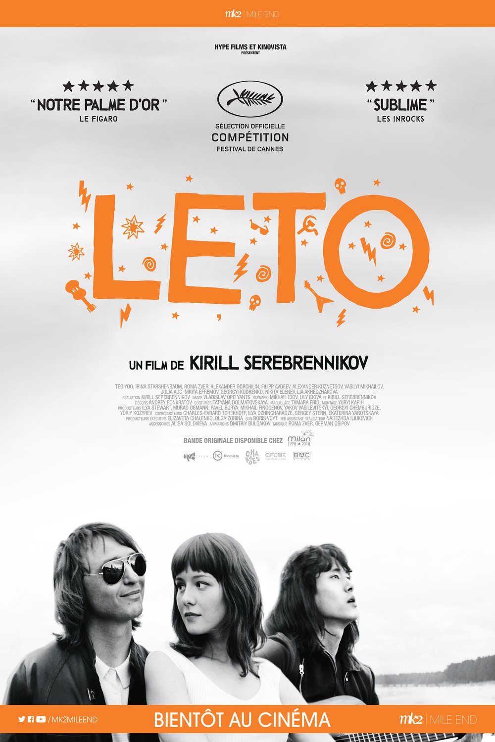 L'affiche du film Leto
