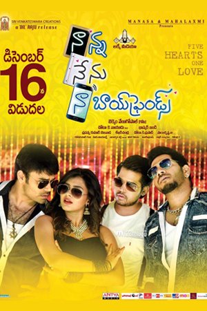 L'affiche originale du film Naanna Nenu Naa Boyfriends en Telugu