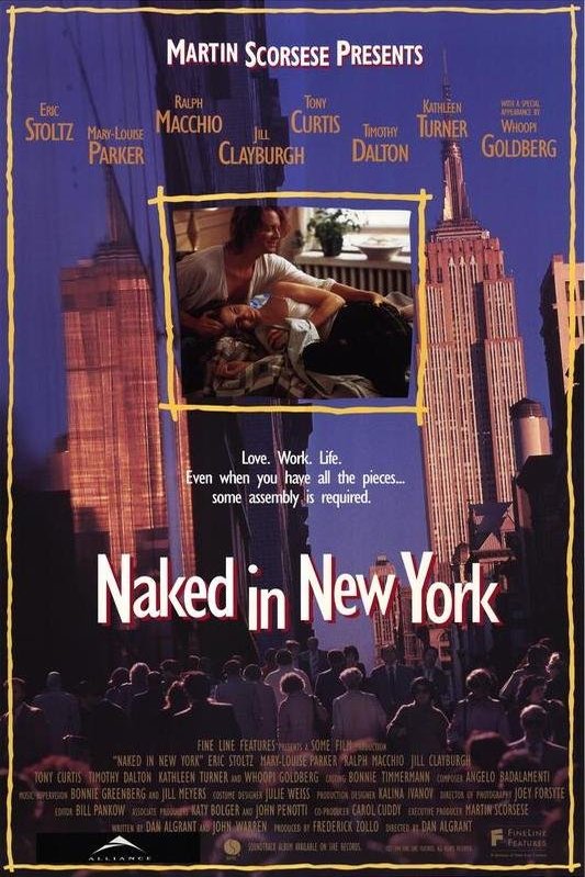 L'affiche du film Naked in New York