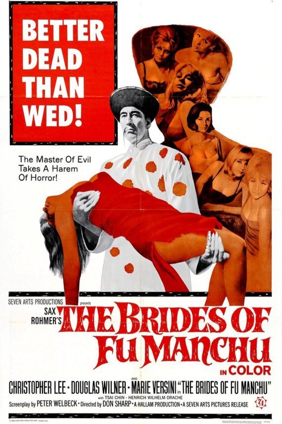 L'affiche du film The Brides of Fu Manchu