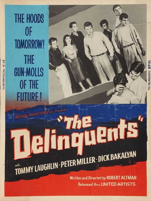 L'affiche du film The Delinquents