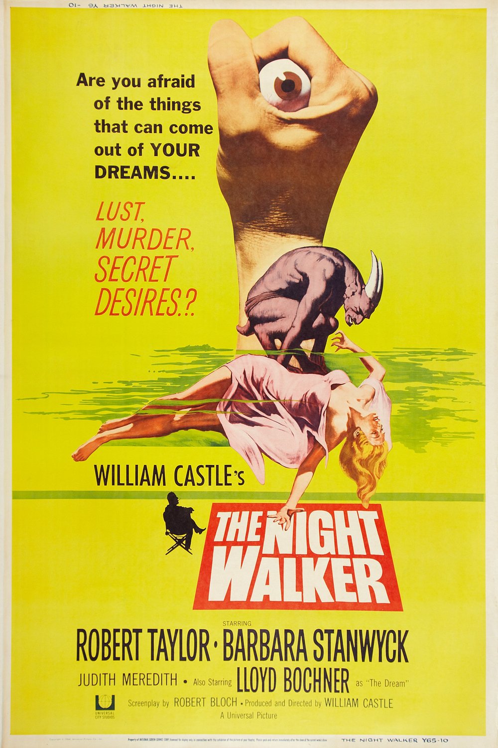 L'affiche du film The Night Walker