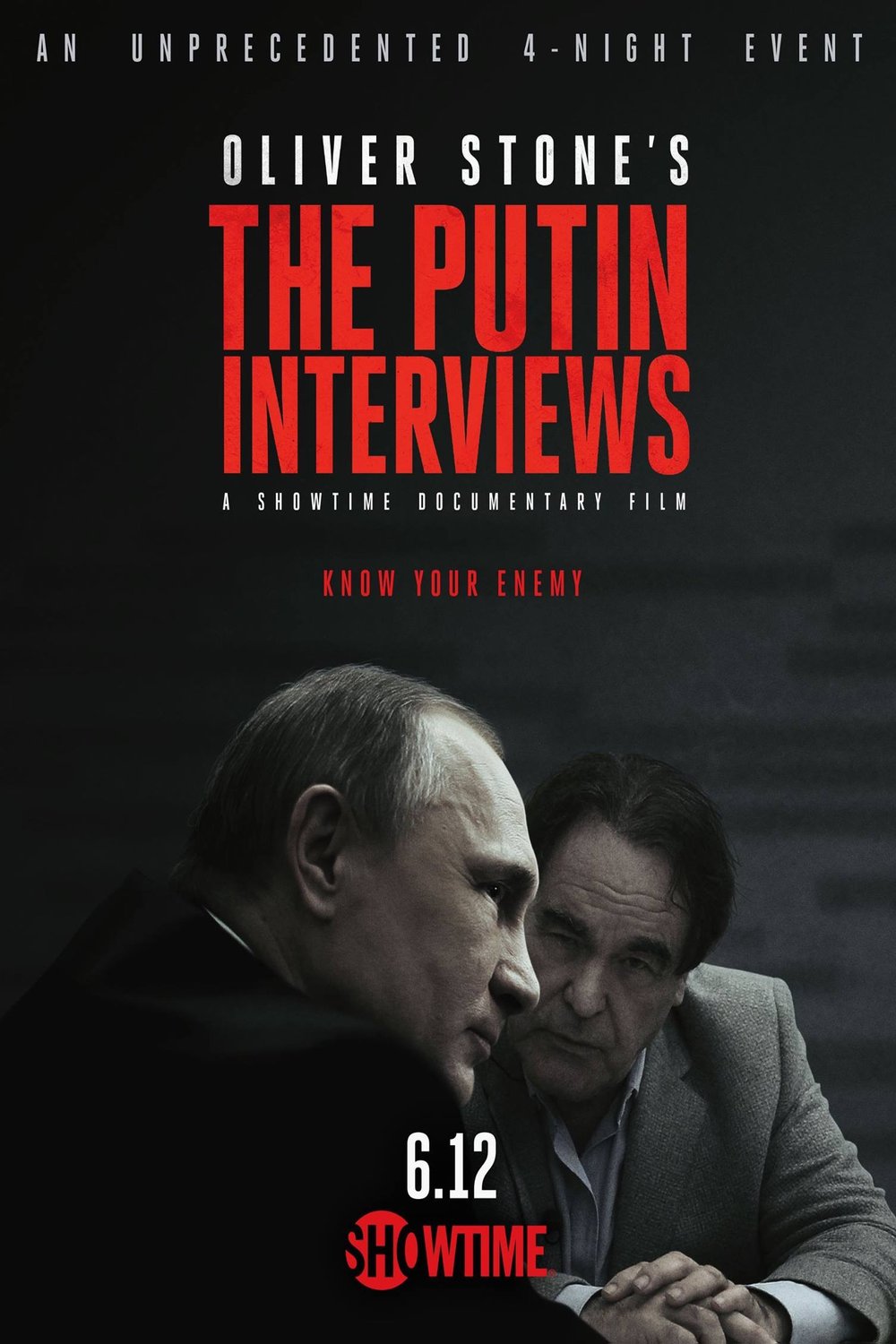L'affiche du film The Putin Interviews