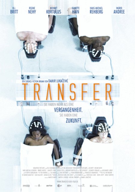 L'affiche originale du film Transfer en allemand