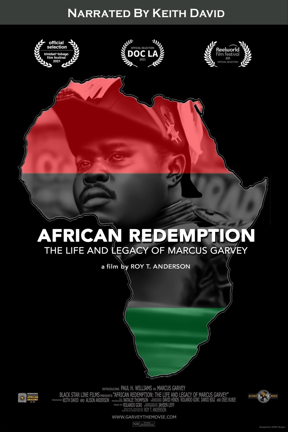L'affiche du film African Redemption: The Life and Legacy of Marcus Garvey