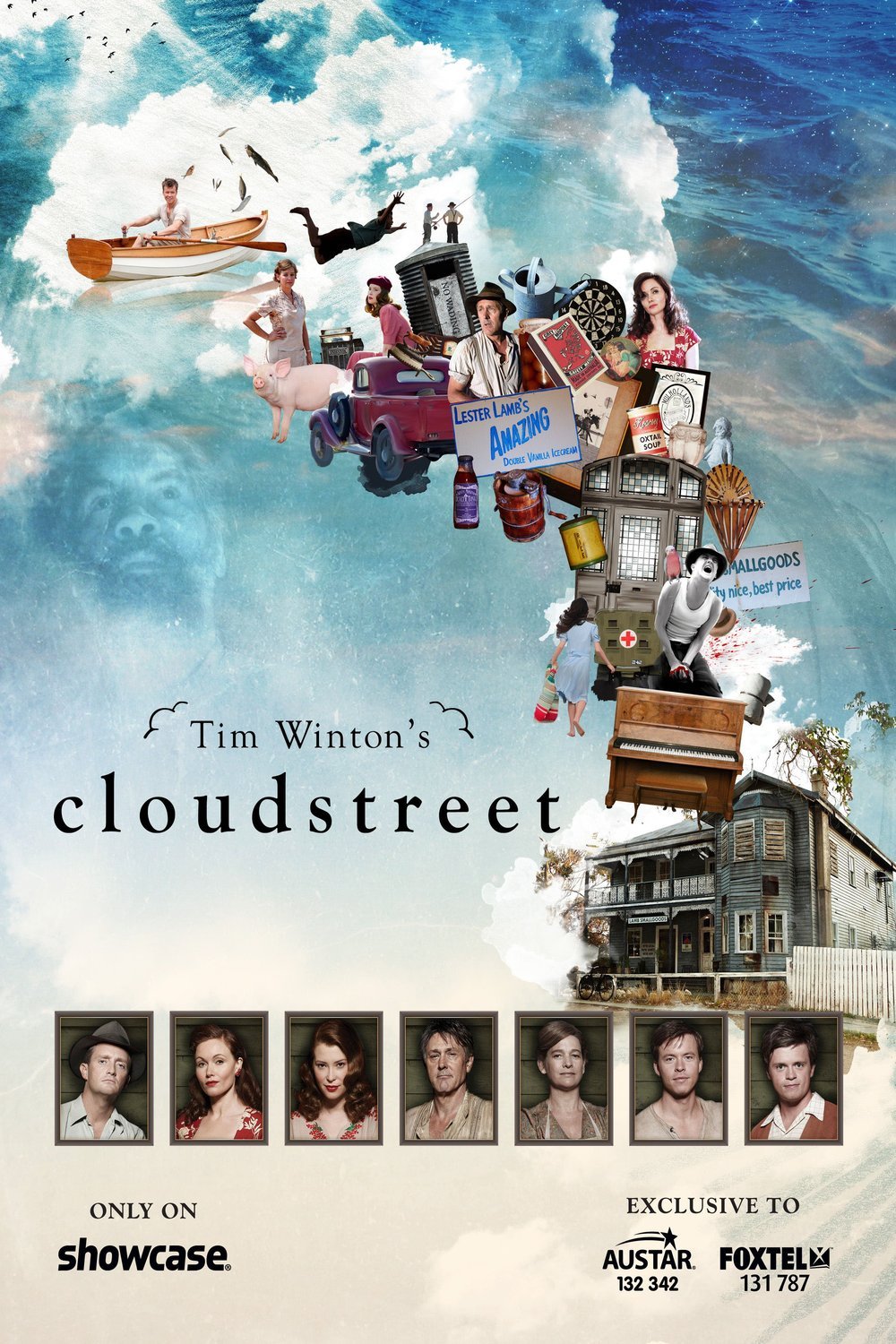 L'affiche du film Cloudstreet