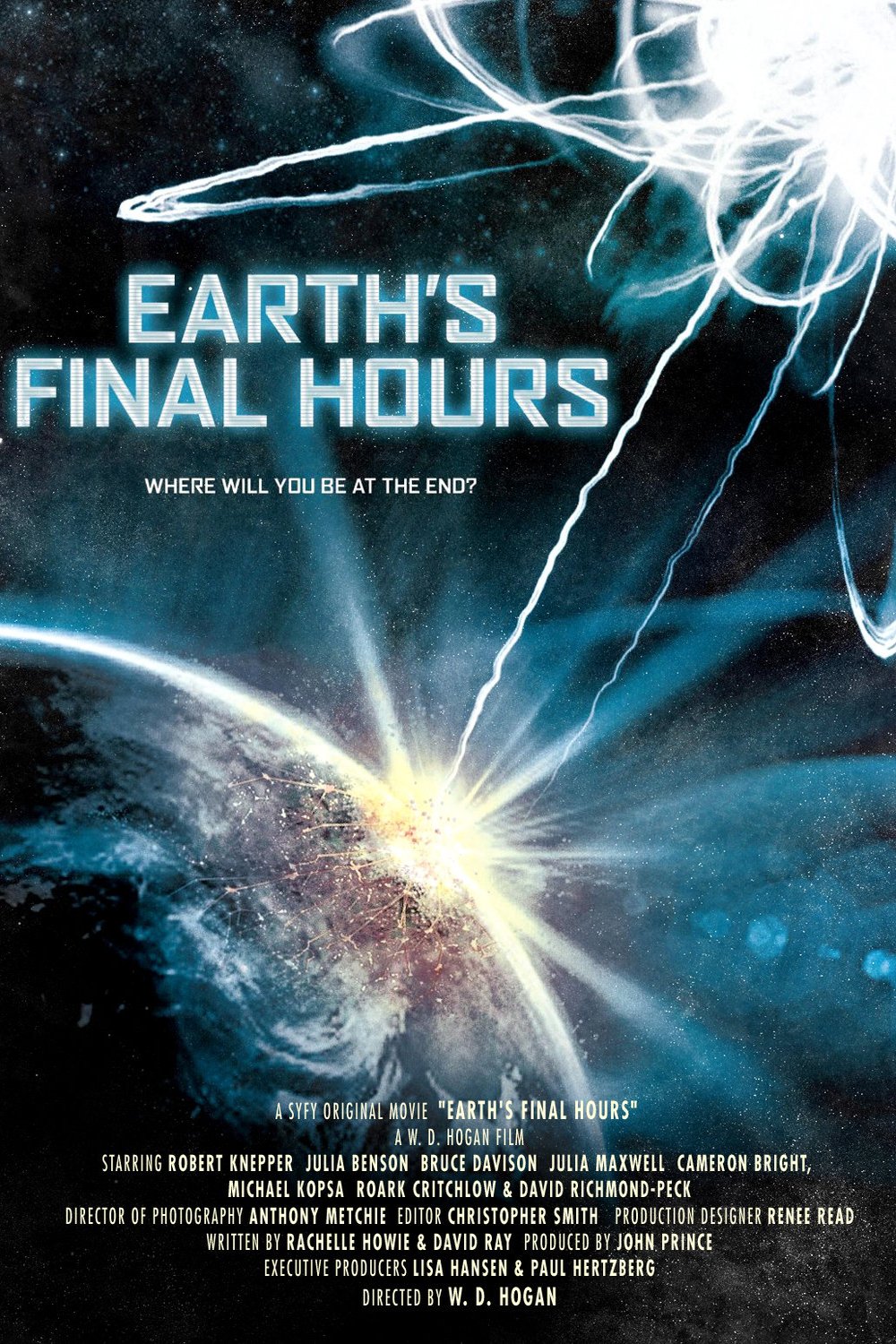 L'affiche du film Earth's Final Hours