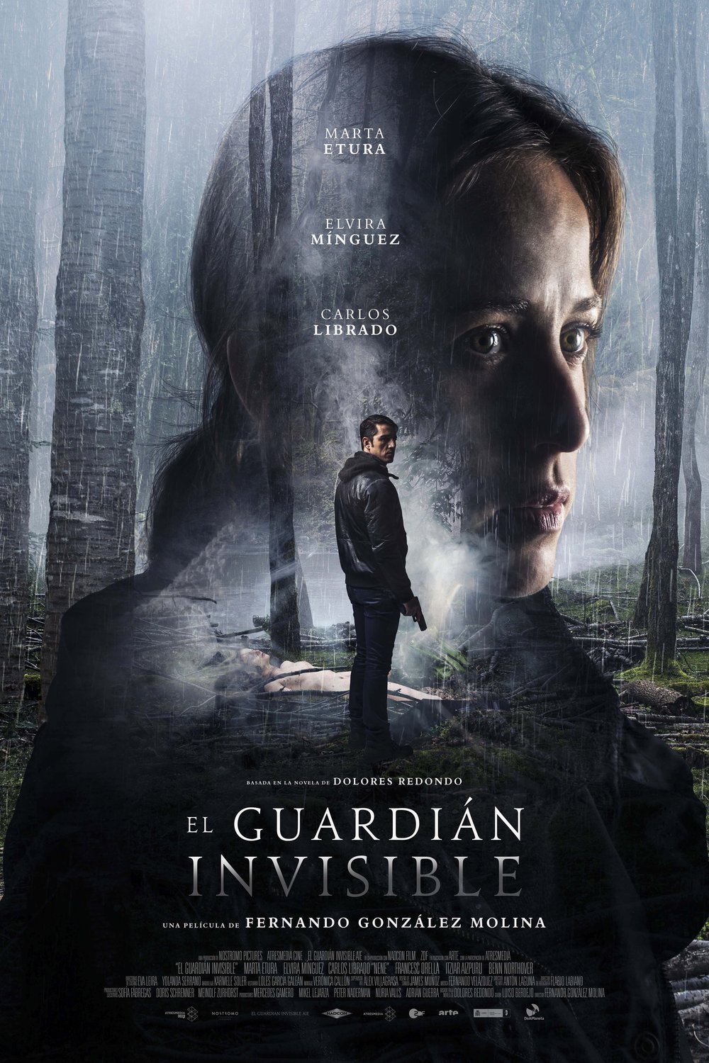 Spanish poster of the movie El guardián invisible