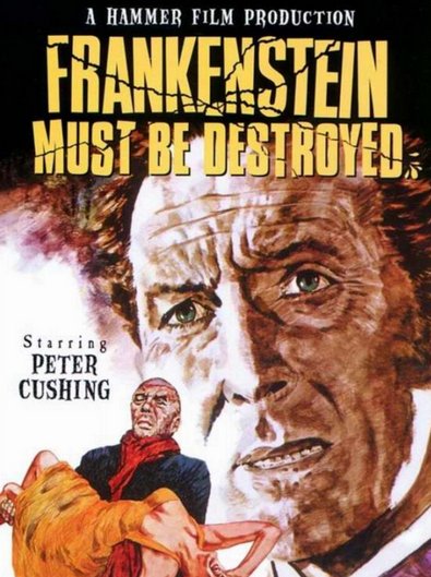 L'affiche du film Frankenstein Must Be Destroyed