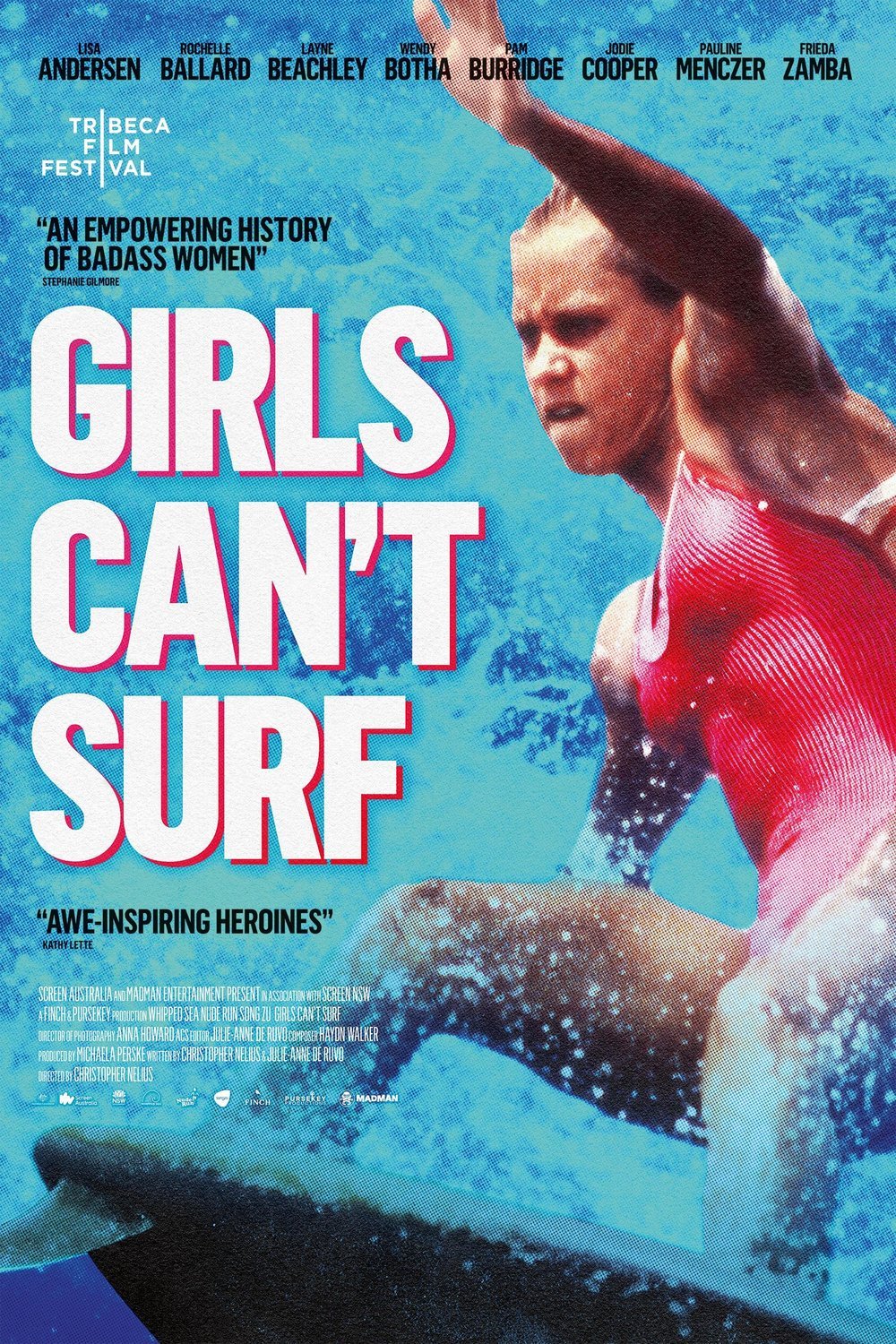 L'affiche du film Girls Can't Surf