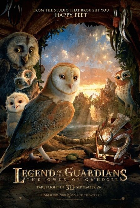 L'affiche du film Legend of the Guardians: The Owls of Ga'Hoole