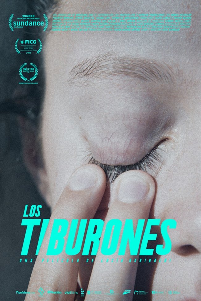 Spanish poster of the movie Los tiburones
