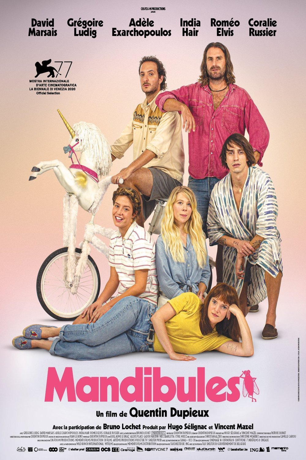 L'affiche du film Mandibules