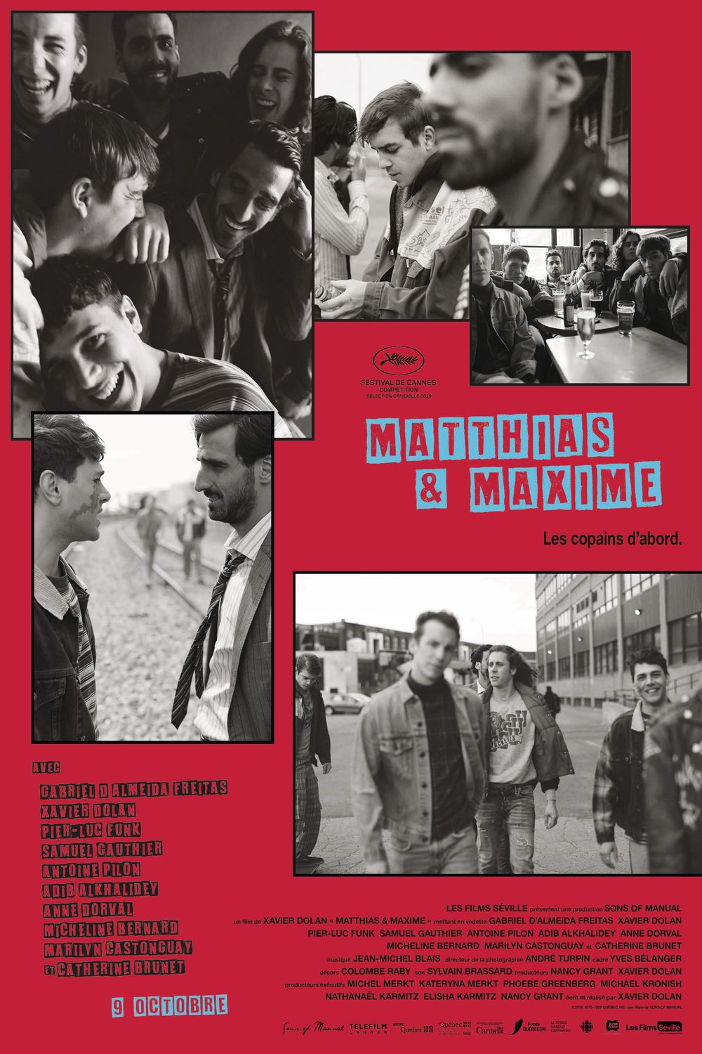 L'affiche du film Matthias & Maxime