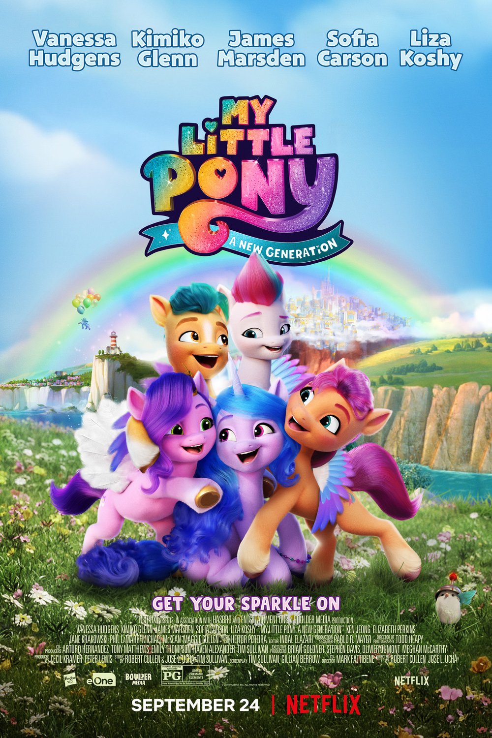 L'affiche du film My Little Pony: A New Generation