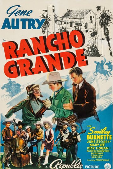 L'affiche du film Rancho Grande