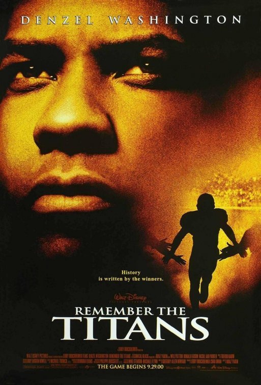 L'affiche du film Remember the Titans