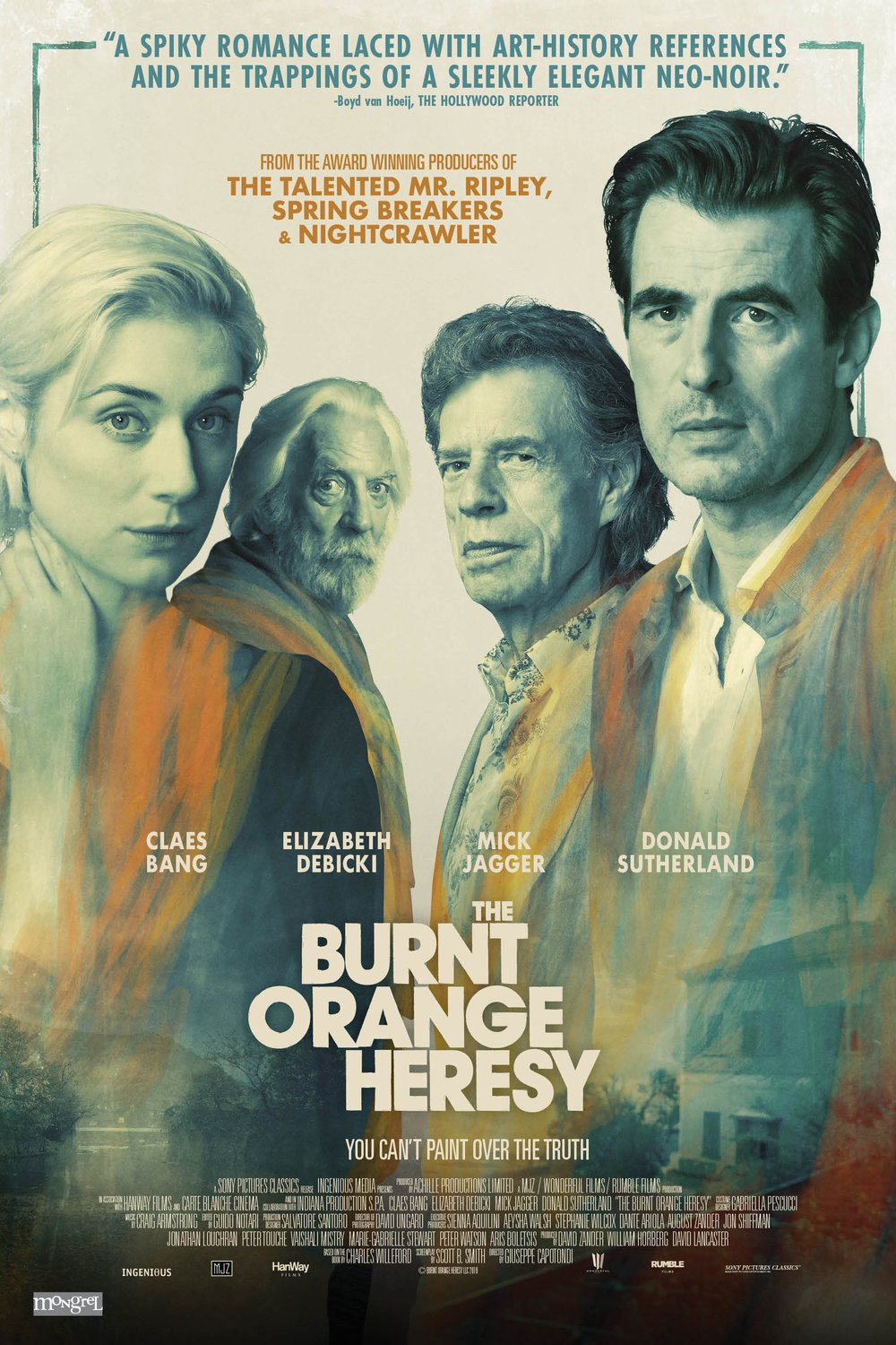 Poster of the movie The Burnt Orange Heresy
