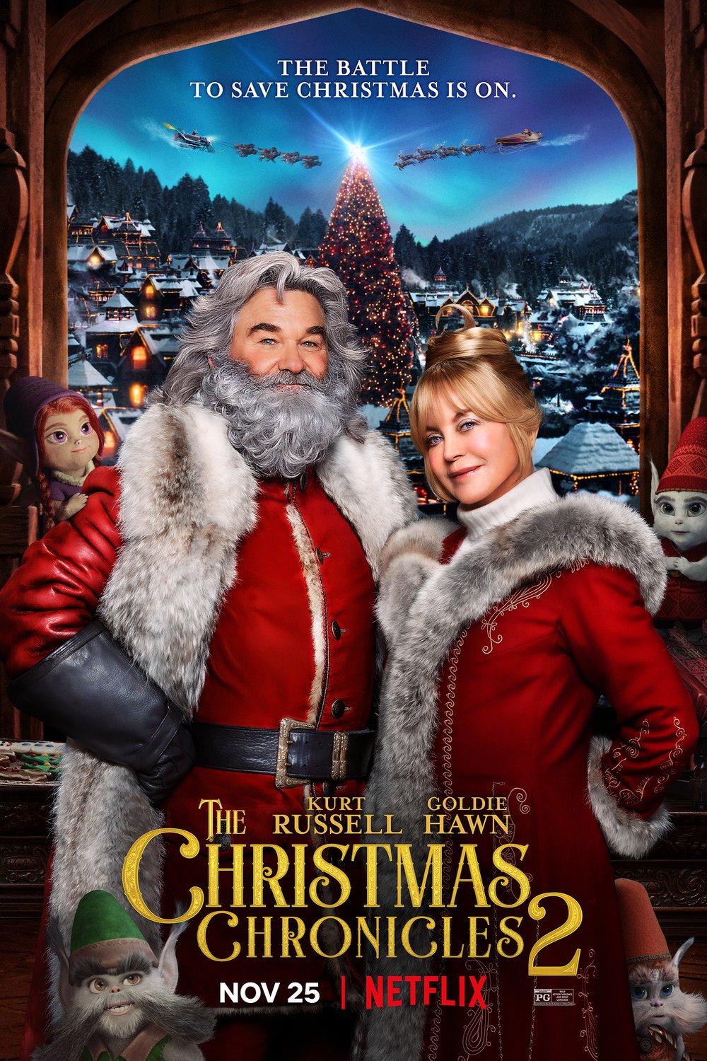 L'affiche du film The Christmas Chronicles 2