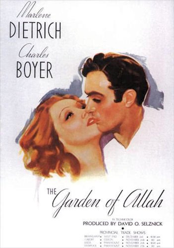 L'affiche du film The Garden Of Allah
