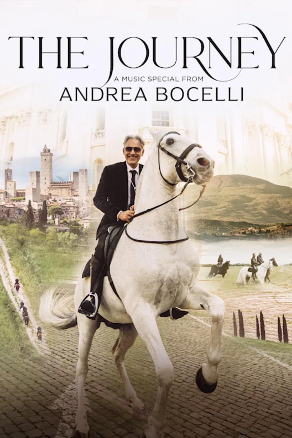 L'affiche originale du film The Journey with Andrea Bocelli en italien