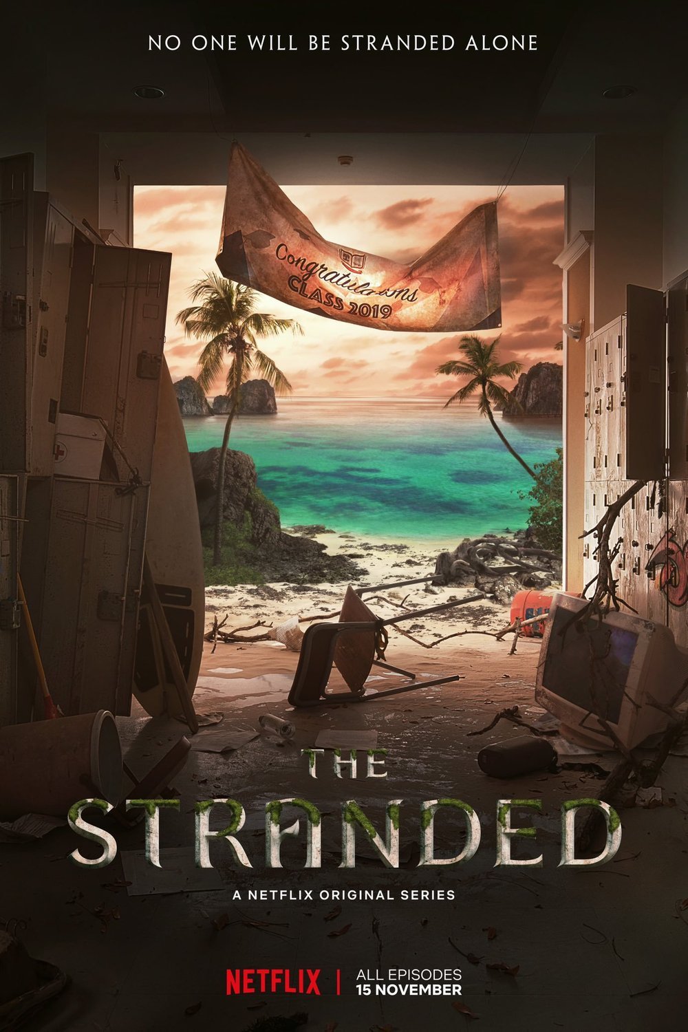 Thai poster of the movie The Stranded