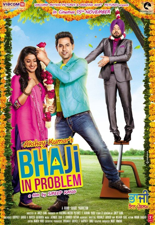 Punjabi poster of the movie Bhaji in Problem