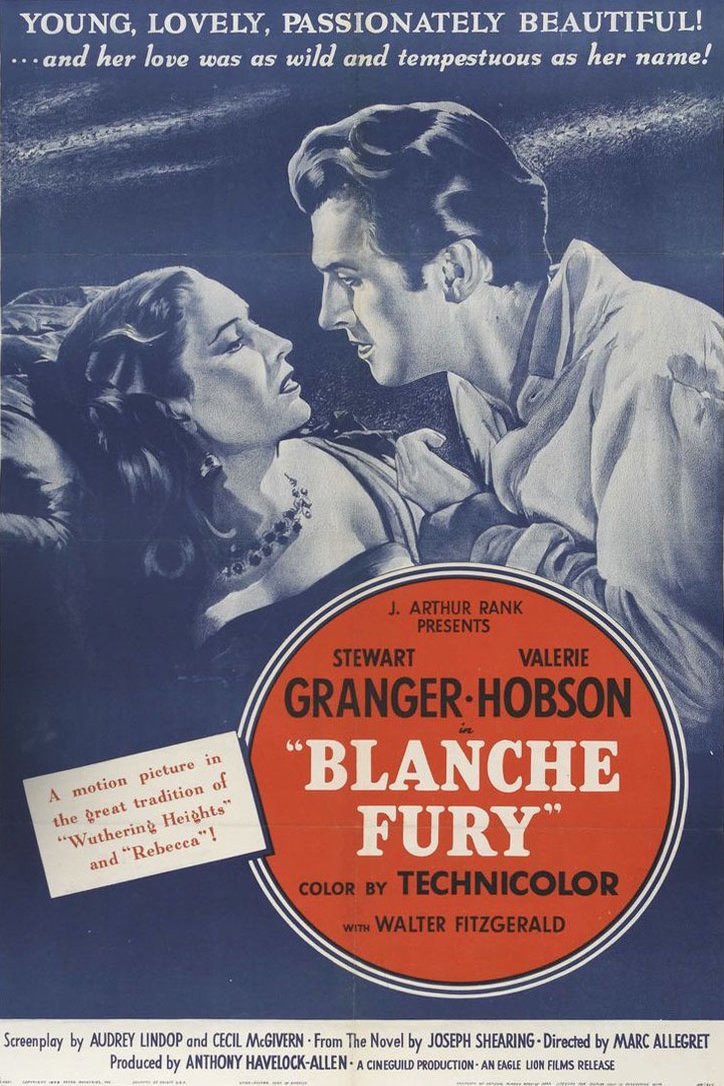 L'affiche du film Blanche Fury