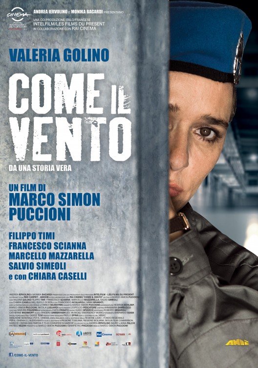 L'affiche originale du film Come il vento en italien