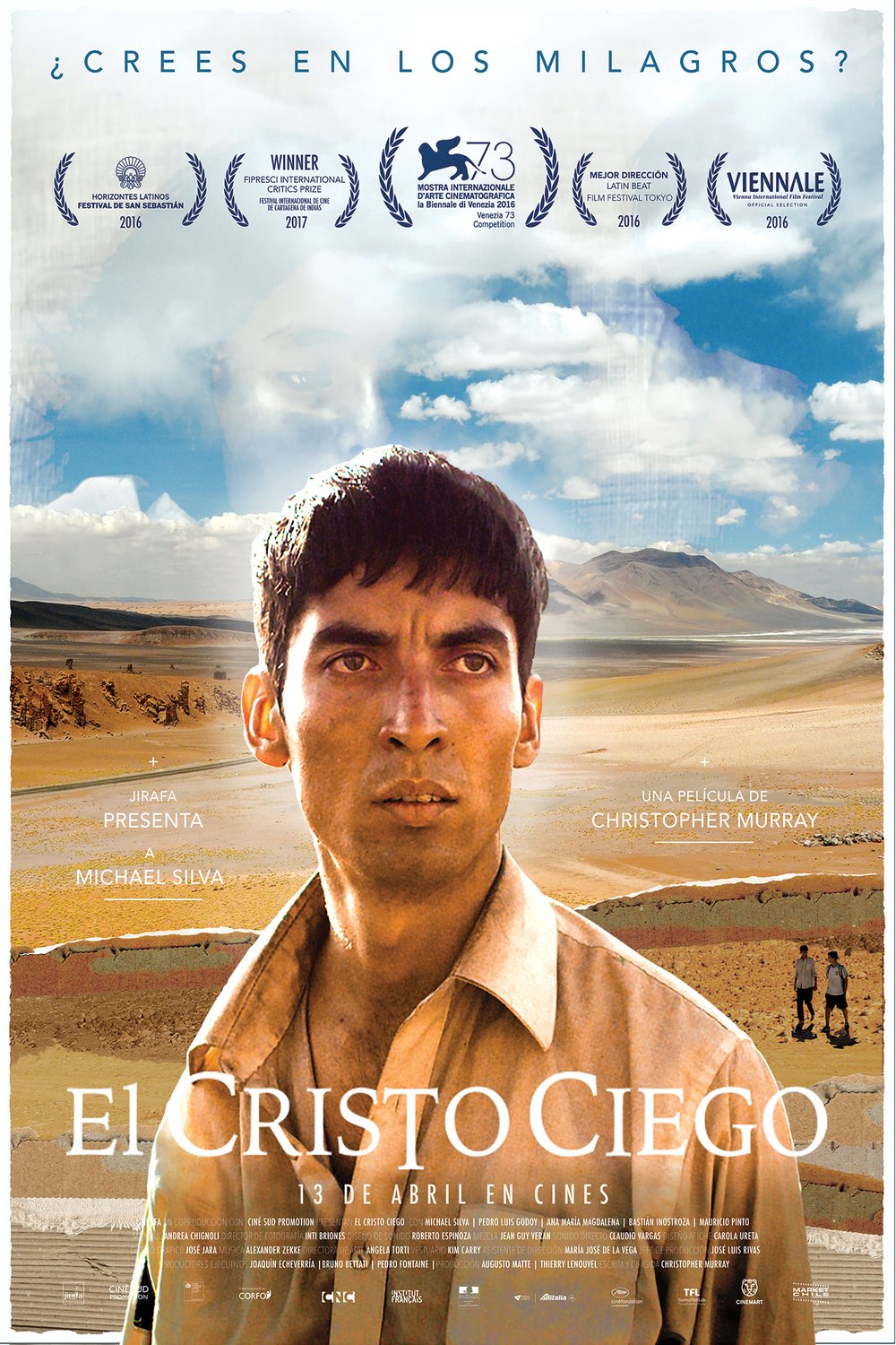 L'affiche originale du film El Cristo Ciego en espagnol