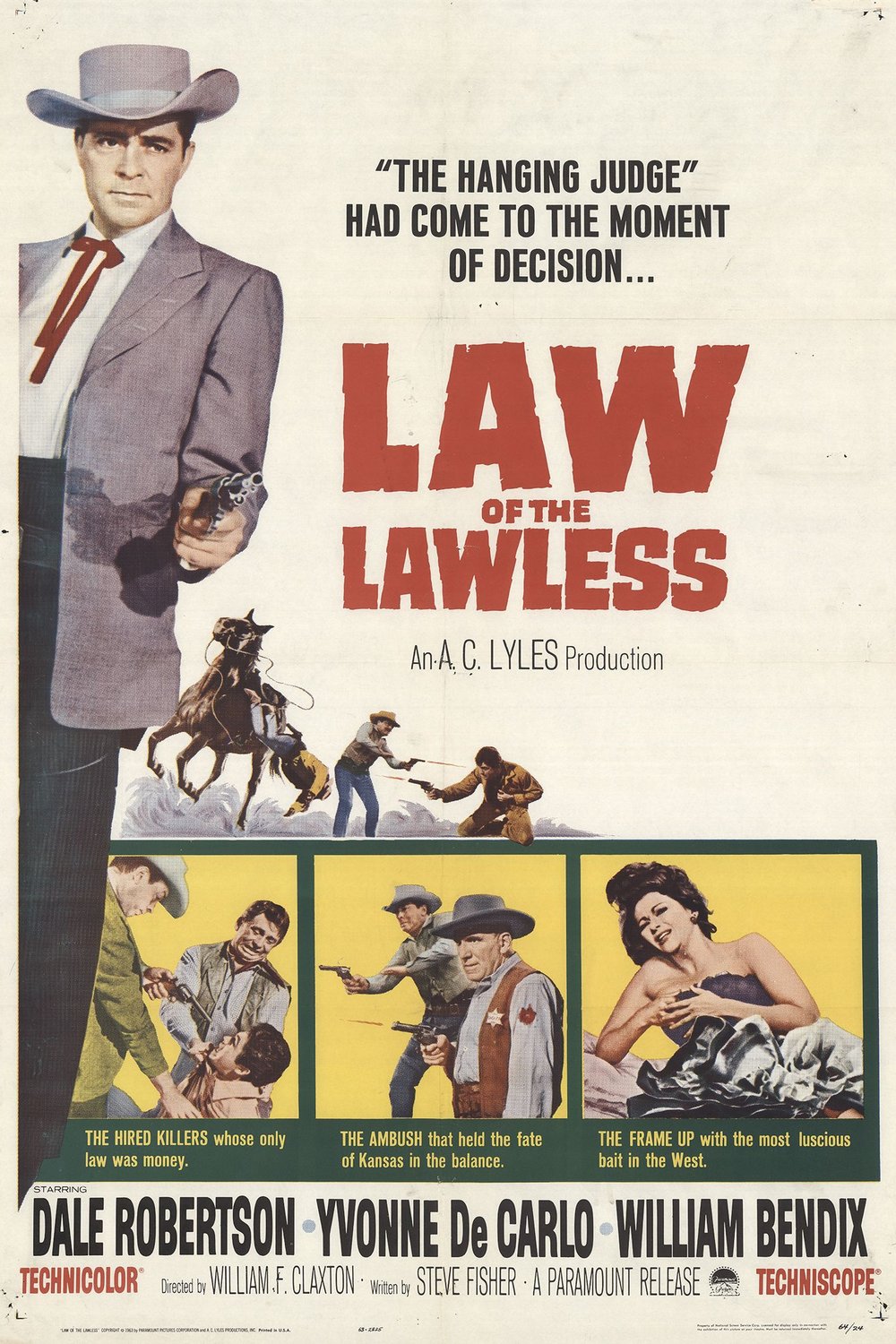 L'affiche du film Law of the Lawless