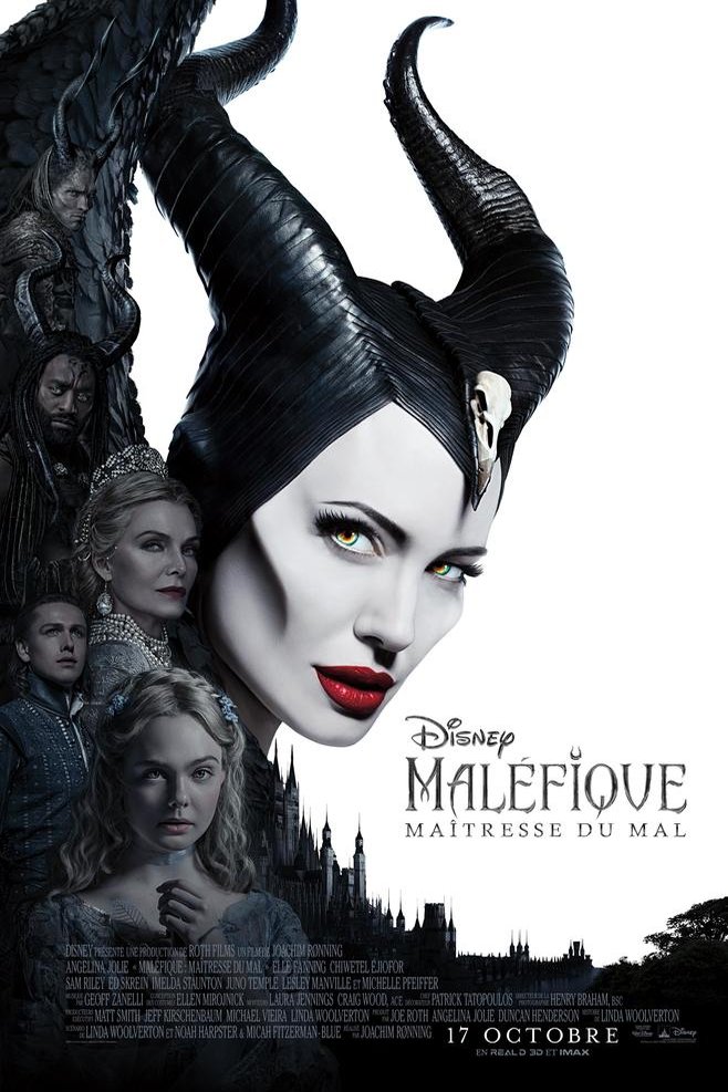 L'affiche du film Maléfique: Maîtresse du mal