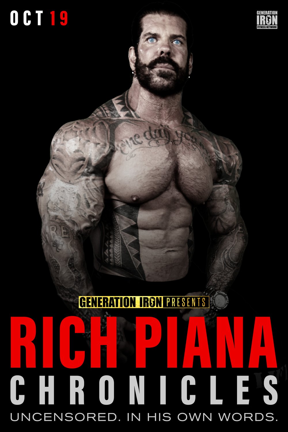 L'affiche du film Rich Piana Chronicles