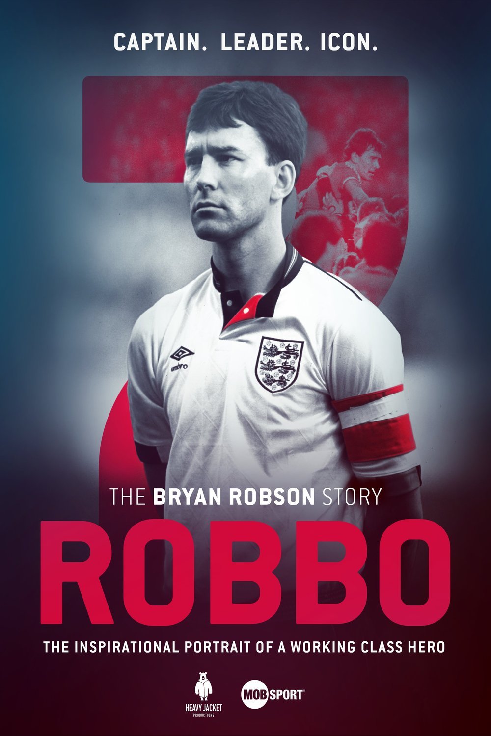 L'affiche du film Robbo: The Bryan Robson Story