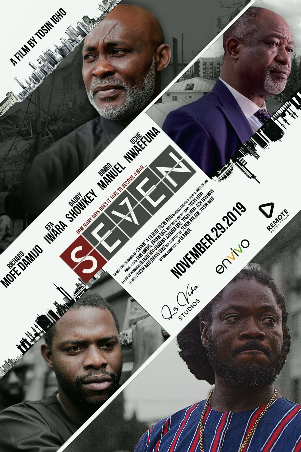 L'affiche du film Seven