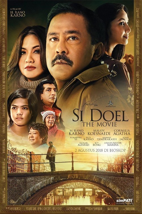 L'affiche originale du film Si Doel the Movie en Indonésien
