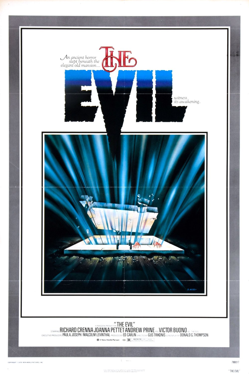 L'affiche du film The Evil