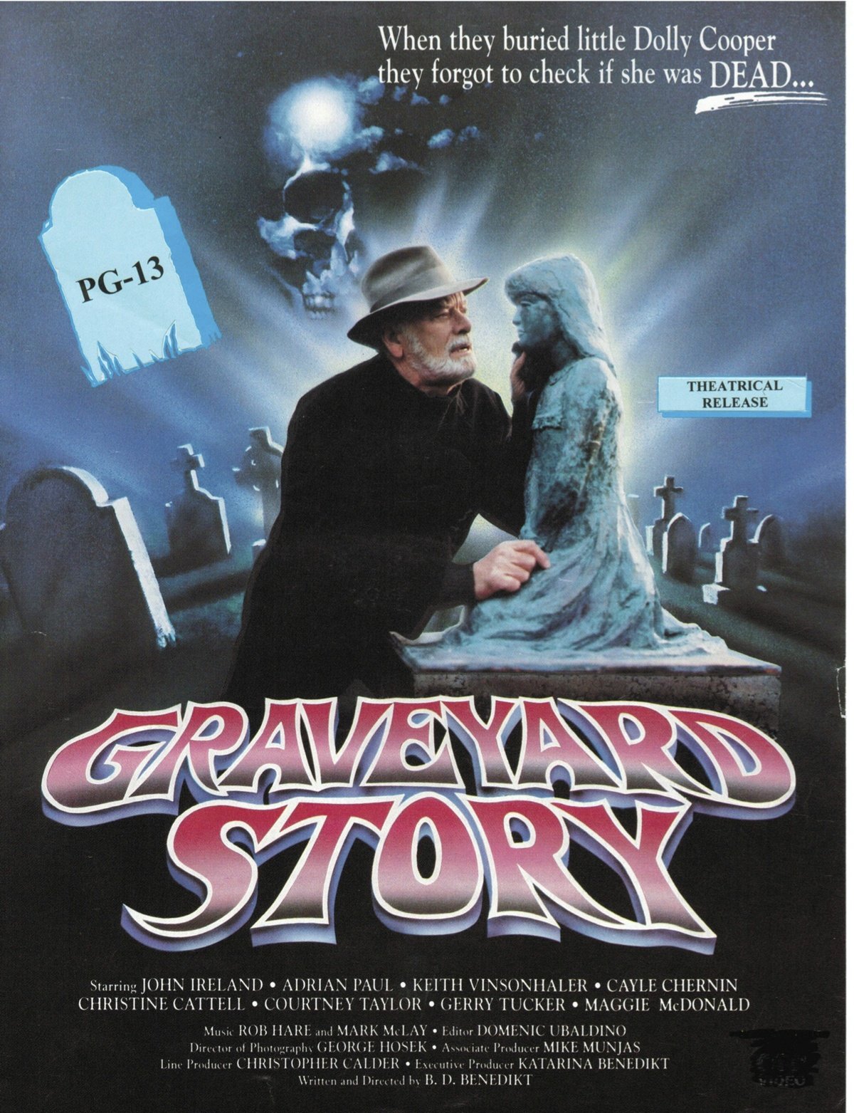 L'affiche du film The Graveyard Story