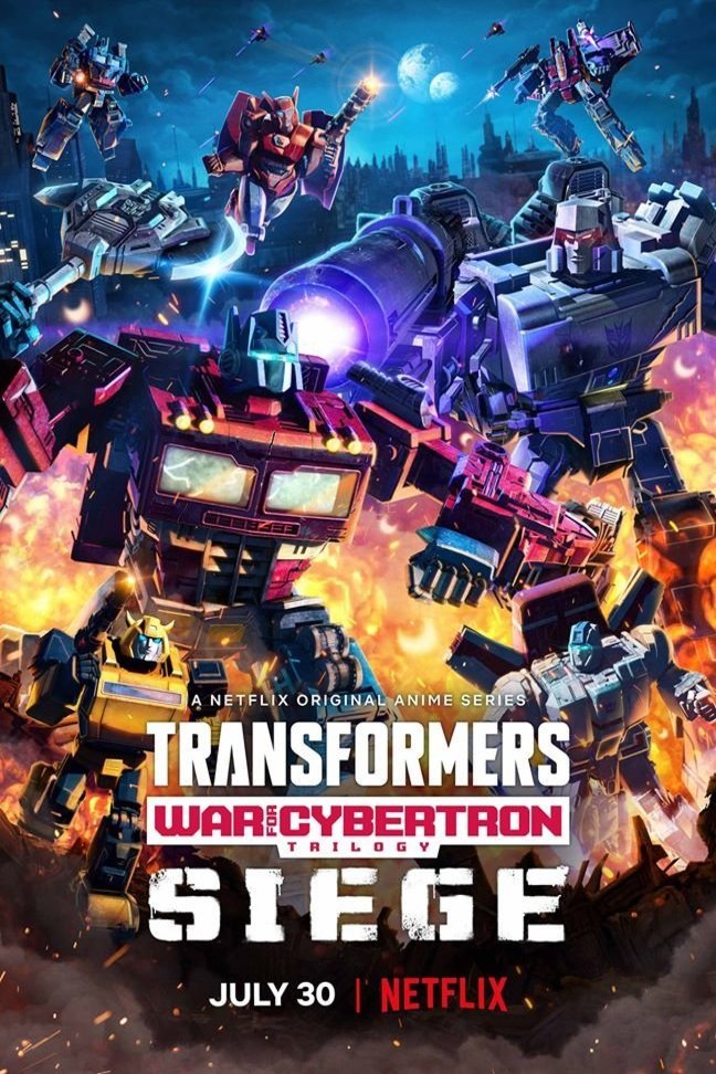 L'affiche du film Transformers: War for Cybertron