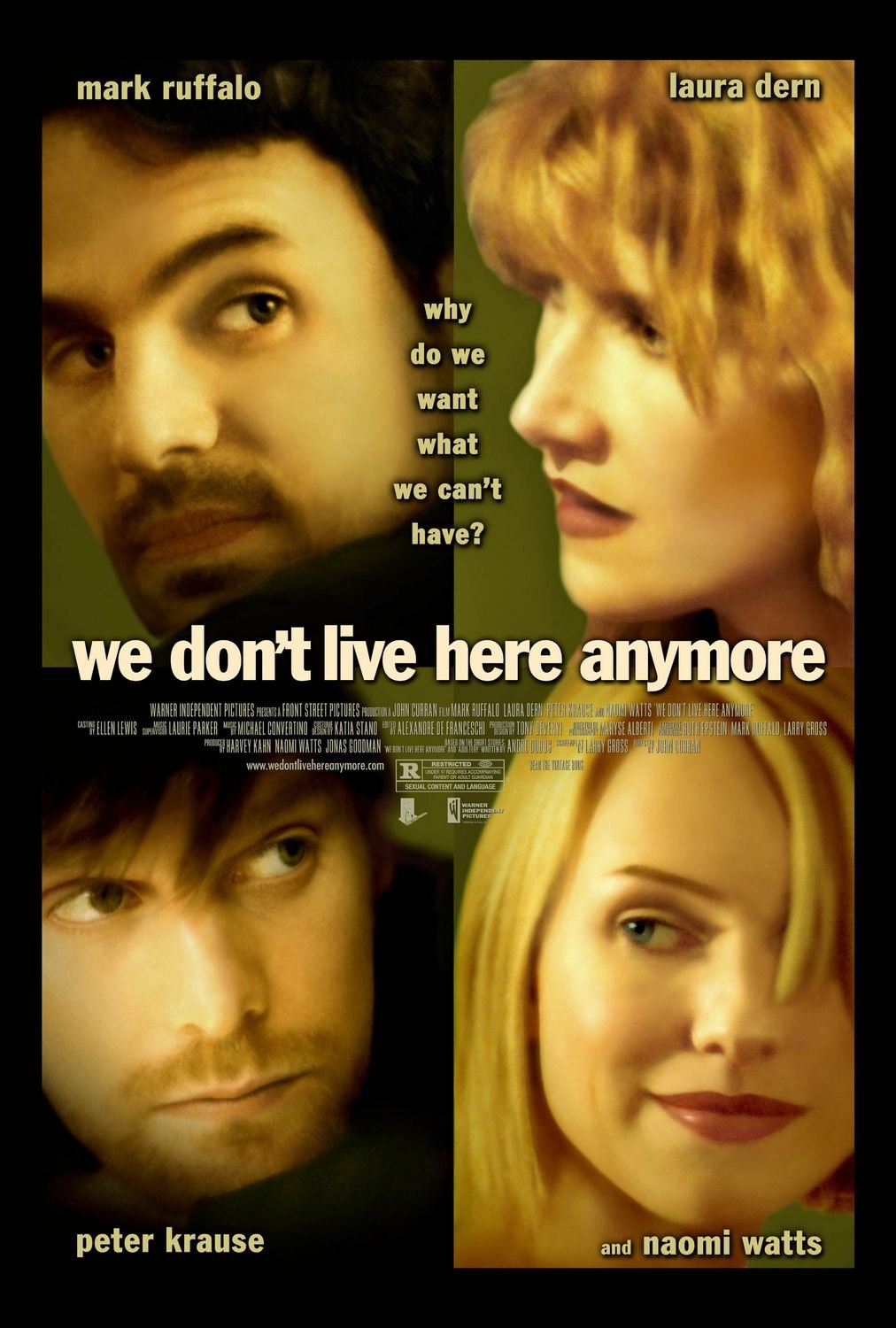 L'affiche du film We Don't Live Here Anymore