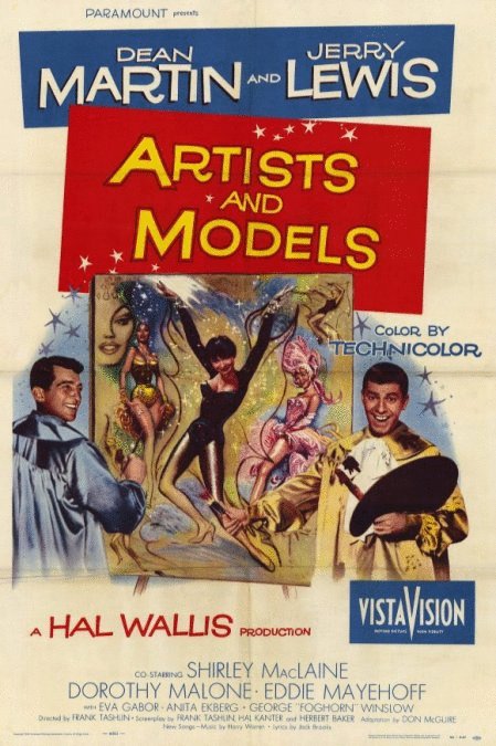 L'affiche du film Artists and Models