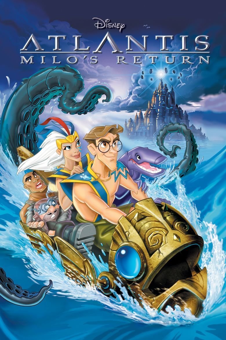 L'affiche du film Atlantis: Milo's Return
