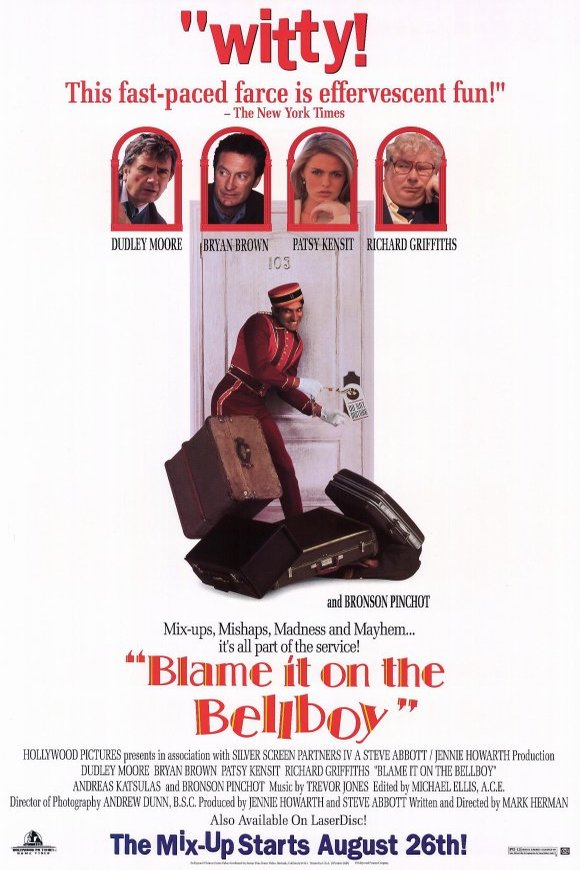 L'affiche du film Blame It on the Bellboy