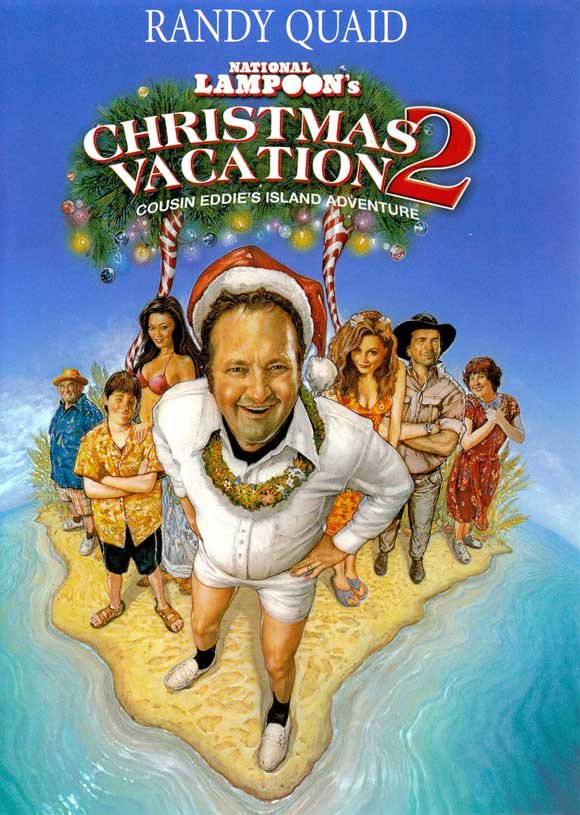 L'affiche du film Christmas Vacation 2: Cousin Eddie's Island Adventure