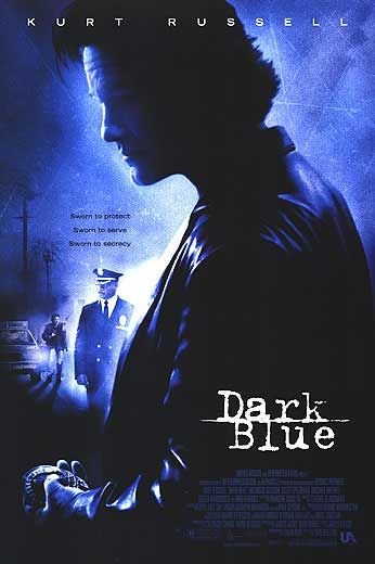 L'affiche du film Bleu sombre