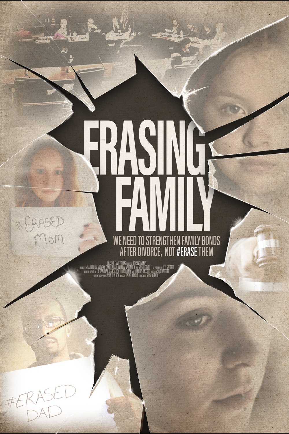 L'affiche du film Erasing Family